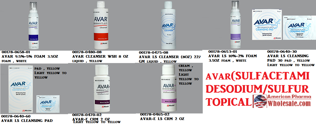 Rx Item-Sulfacetamide Sodium -Sulfur 9% /4% 16 OZ Wash by Acella Pharma USA 