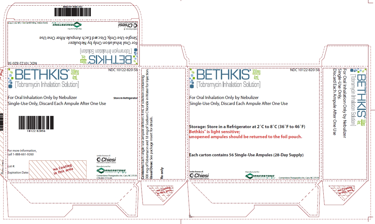 Rx Item-Bethkis 300MG/4ML 28X4 ML AMP-Keep Refrigerated - by Chiesi Pharma USA 