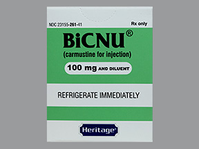 Rx Item-Bicnu 100MG 1 Vial -Keep Refrigerated - by Heritage Pharma USA 