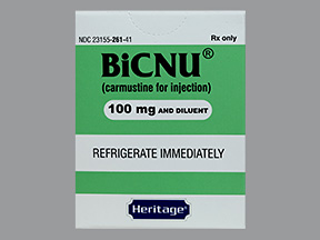 Rx Item-Bicnu 100MG 1 Vial -Keep Refrigerated - by Heritage Pharma USA 