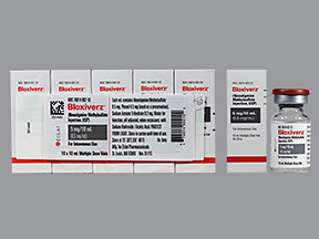 Rx Item-Bloxiverz 0.5MG 10X10 ML Multi Dose Vial by Avadel Legacy Pharma USA 