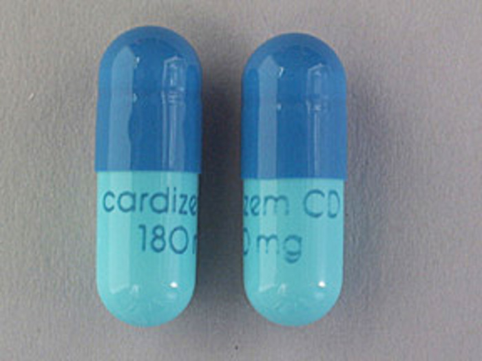 Rx Item-Cardizem CD 180MG 30 Cap by Valeant Pharma USA 