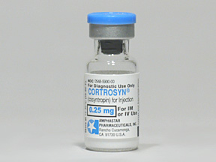 Rx Item-Cortrosyn 0.25MG 10 Vial  by Amphastar Pharma USA 