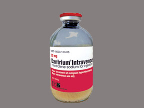 Rx Item-Dantrium Ds 20MG 6 Vial by Par Pharma USA 