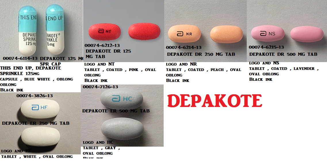 depakote er vs depakote