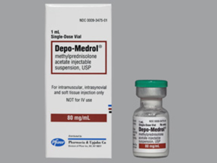 Rx Item-Depo Medrol 80MG/ML 1 ML Vial by Pfizer Pharma USA Injec