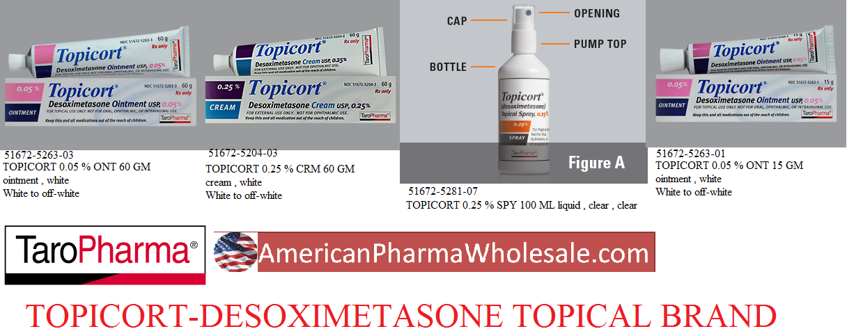 Rx Item-Topicort 0.25% 100 ML Spray by Taro Pharma USA 