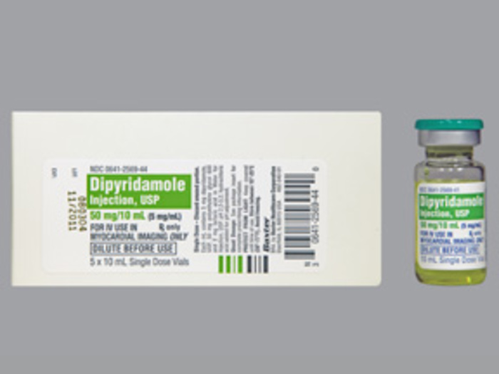 Rx Item-Dipyridamole 50MG/10M 5X10 ML Vial by Hikma Pharma USA 