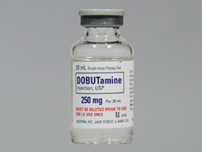 Rx Item-Dobutamine 250MG 10X20 ML FTV by Pfizer Pharma USA Injec