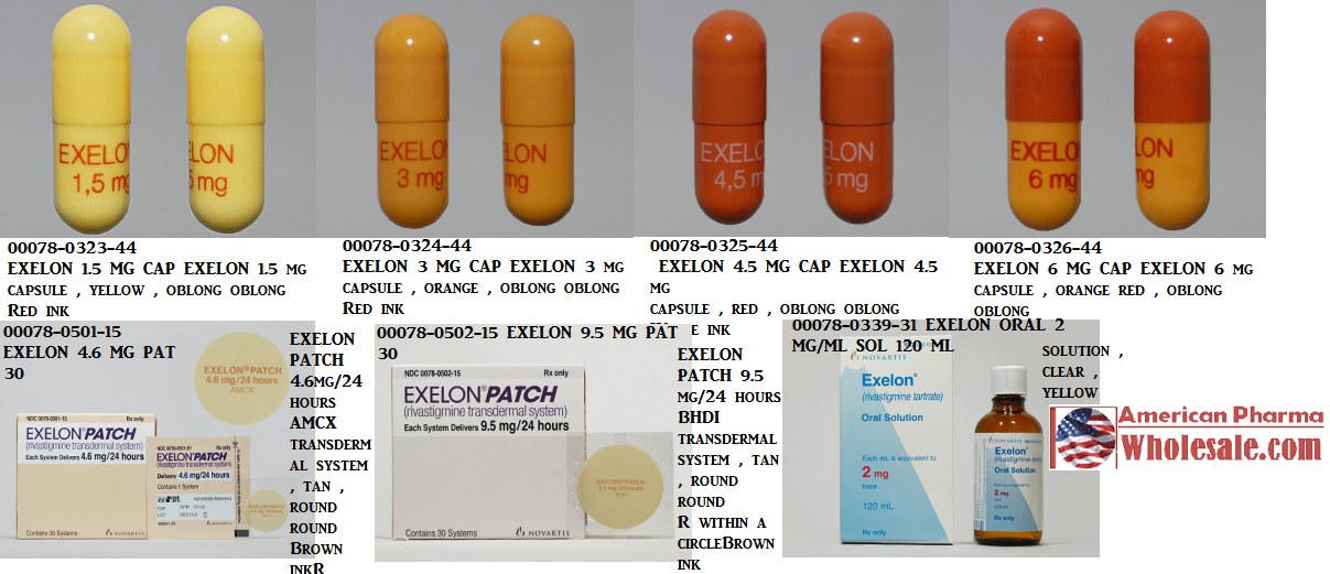 Rx Item-Exelon 13.3MG 30 Patch by Novartis Pharma USA 