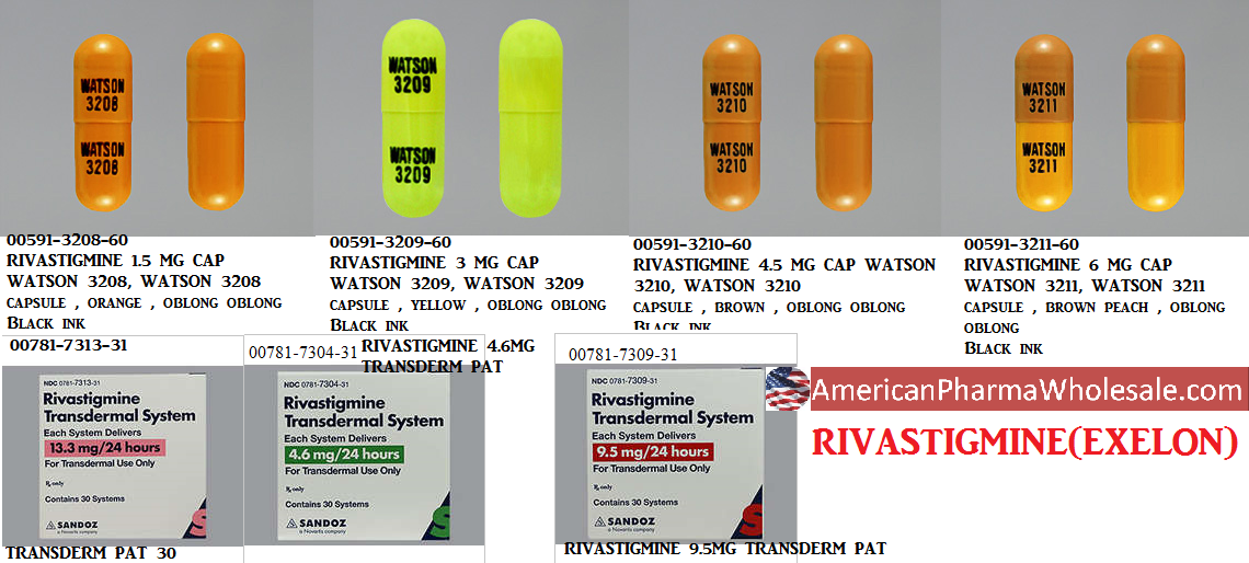 Rx Item-Rivastigmine 6MG 60 CAP by Macleods Pharma USA 