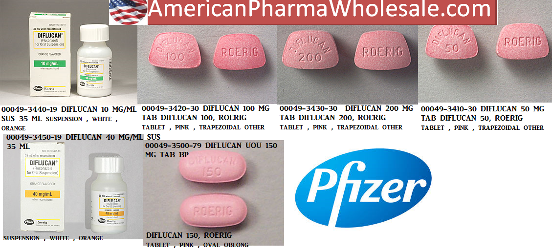 Rx Item-Diflucan 200MG 30 Tab by Pfizer Pharma USA 