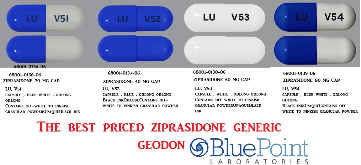 Rx ItemZiprasidone 80MG 60 Cap by Apotex Pharma USA RX3260