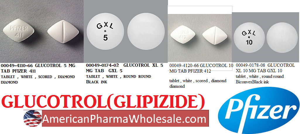 Rx Item-Glucotrol XL 10MG 100 Tab by Pfizer Pharma USA 