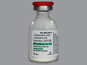 Rx Item-Imipenem-CILASTATIN 500MG 25 Vial by Pfizer Pharma USA Injec