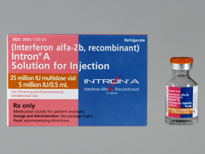 Rx Item-Intron A Hsaf 25MM/3.2ML Vial -Keep Refrigerated - by Merck & Co Pharma USA 