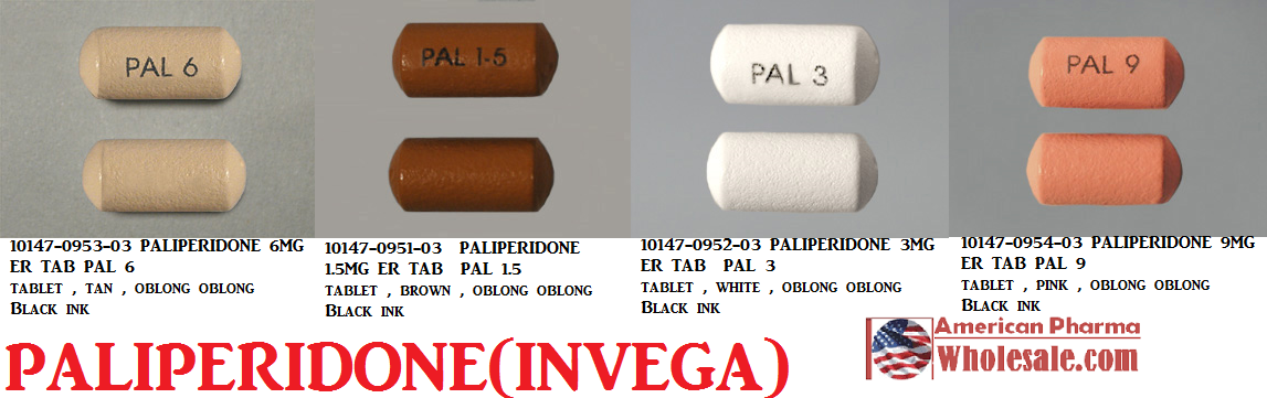 Rx Item-Paliperidone 6MG 90 Tab by Teva Pharma USA 
