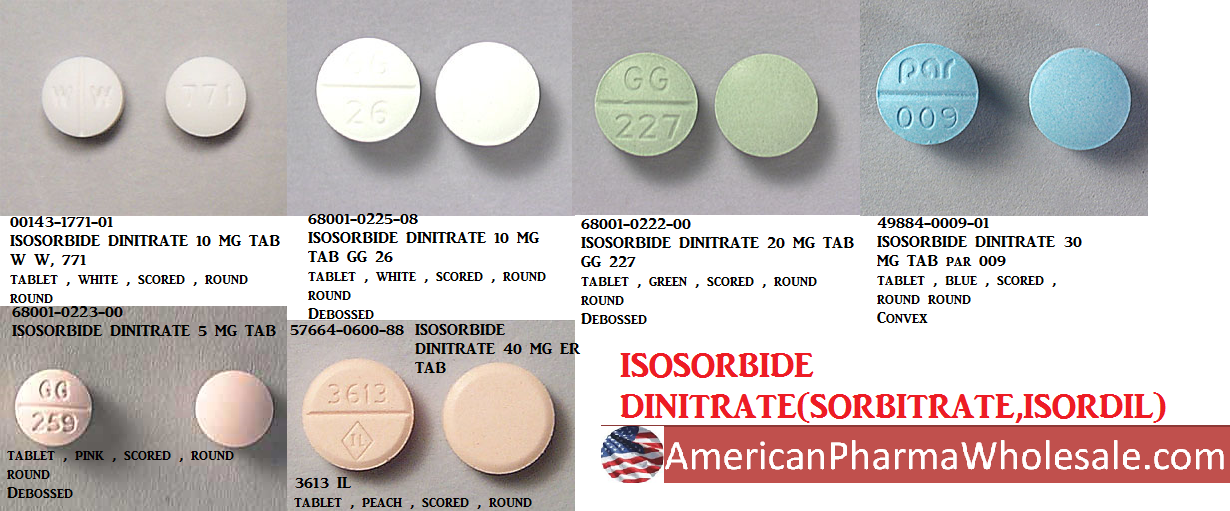 what drug class is isosorbide dinitrate