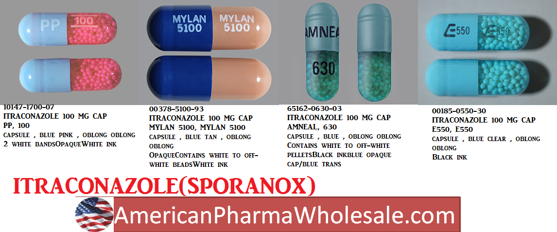 Rx Item-Itraconazole 100MG 30 Cap by American Health Packaging USA 