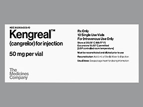 Rx Item-Kengreal 50MG 10X10 ML Vial by Chiesi Pharma USA 