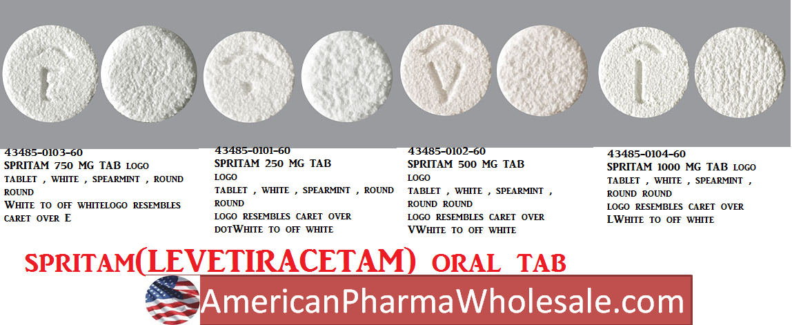 Rx Item-Spritam 1000MG 6X10 Tab by Prasco Pharma USA - Branded 