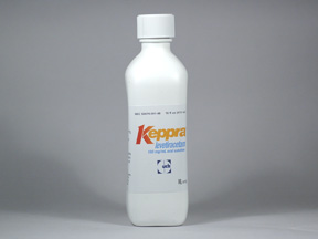 Rx Item-Keppra 100MG/ML 16 OZ sol by UCB Pharma USA 