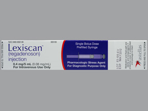 Rx Item-Lexiscan 0.4MG/5ML SYG by Astellas Pharma USA 