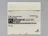 Rx Item-Lidocaine 1% 50X2 ML Ampoule by Pfizer Pharma USA Injec