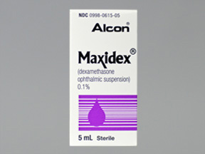 Rx Item-Maxidex 0.1% 5 ML Drops by Novartis Pharma USA 