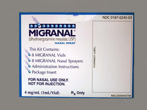 Rx Item-Migranal 4MG 8X1 ML Spray by Valeant Pharma USA 