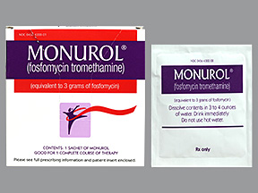Rx Item-Monurol 3GM Packets by Allergan Pharma USA 