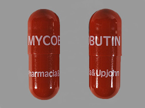 Rx Item-Mycobutin 150MG 100 Cap by Pfizer Pharma USA 