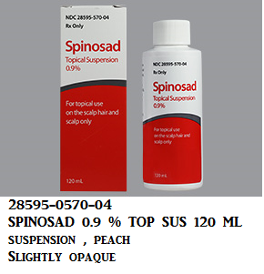 Rx Item-Spinosad 0.9% TOP 120 ML Suspension by Allegis Pharma USA 