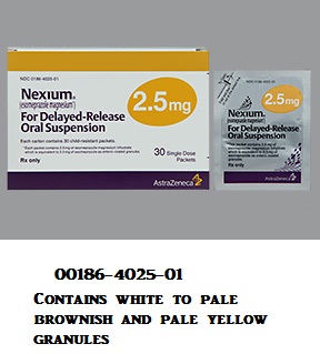 Rx Item-Nexium 2.5MG 30 sol by Astra Zeneca Pharma USA 