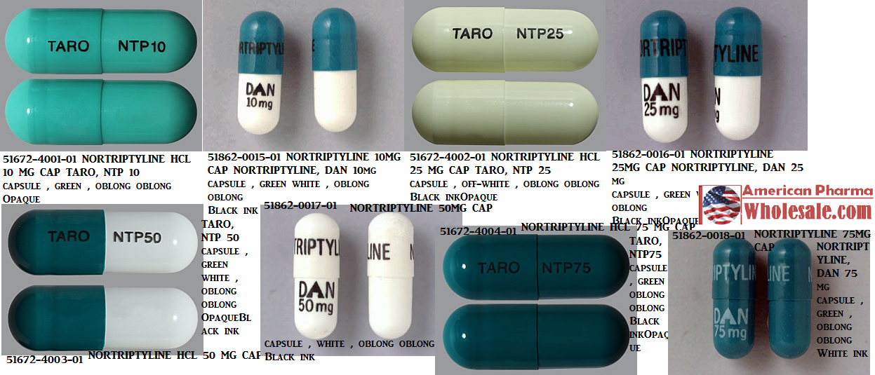 Rx Item-Nortriptyline 10MG 100 Cap by Mayne Pharma USA 