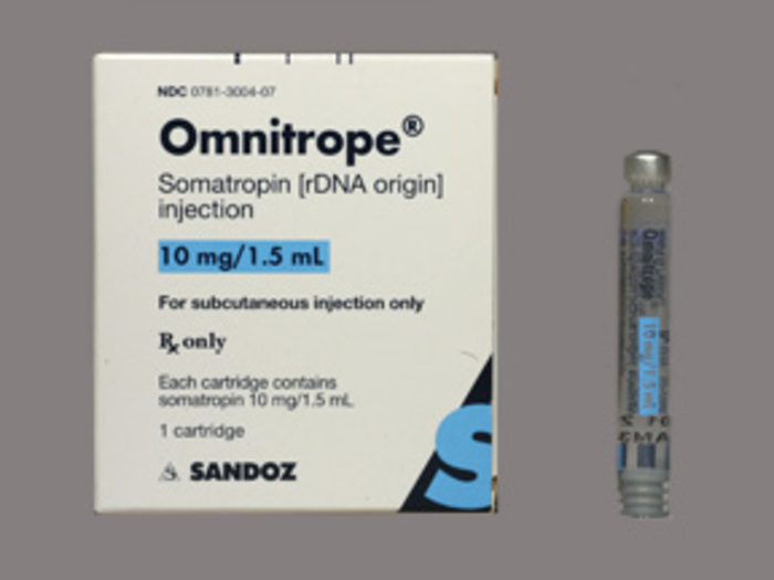Rx Item-Omnitrope 10MG/1.5ML CRT-Keep Refrigerated - by Sandoz Pharma USA 