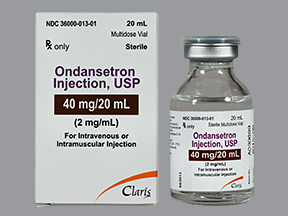 Rx Item-Ondansetron 40MG 1X20 ML Multi Dose Vial by Baxter-Claris Pharma USA 