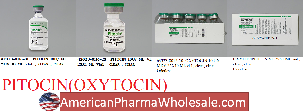 Rx Item-Pitocin 10U/ML 25X10 ML Multi Dose Vial by Par Pharma USA 