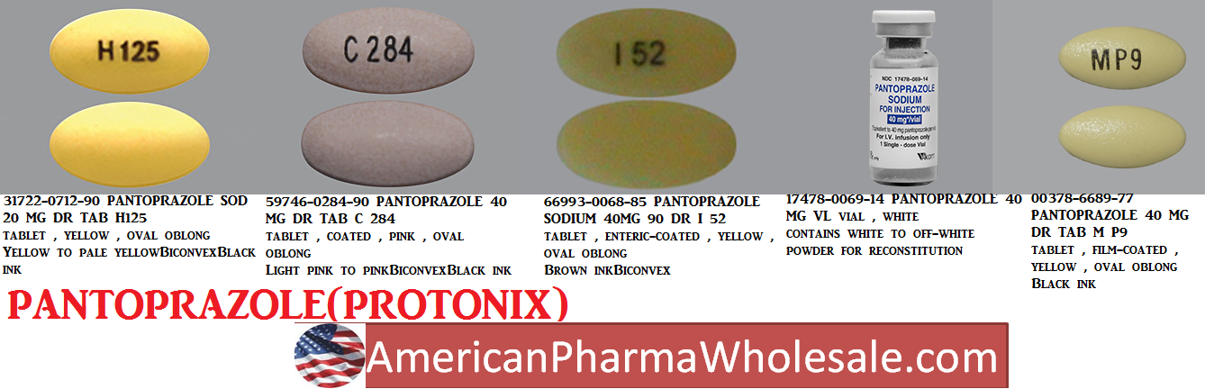 Rx Item-Pantoprazole 40MG 100 Tab by Prasco Pharma USA 