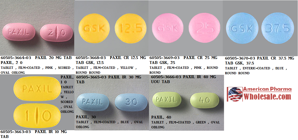 Rx Item-Paxil 10MG 30 Tab by Apotex Pharma USA 