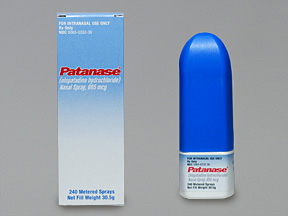 Rx Item-Patanase 665MCG Spray by Novartis Pharma USA 