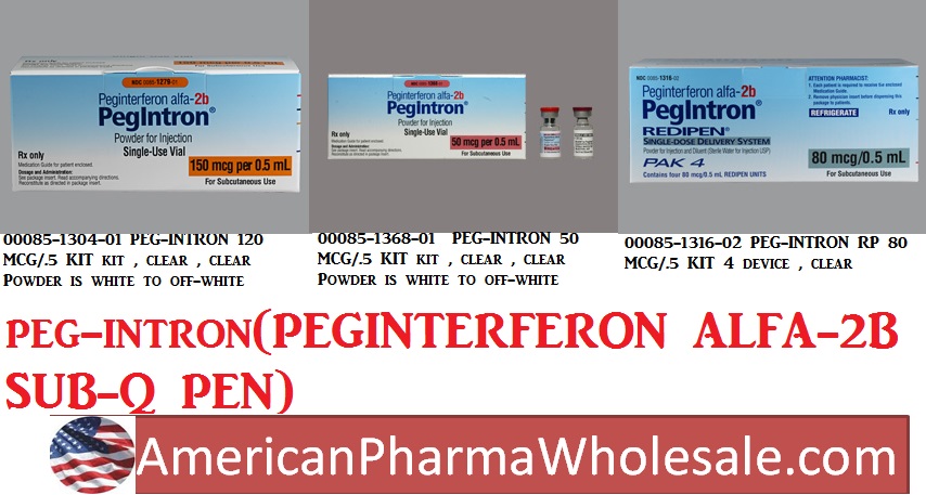 Rx Item-Pegintron Single Dose Vial 50MCG0.5 KIT-Keep Refrigerated - by Merck & Co Pharma USA 