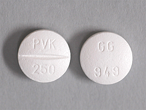 Rx Item-Penicillin Vk 250MG 100 Tab by Sandoz Pharma USA 