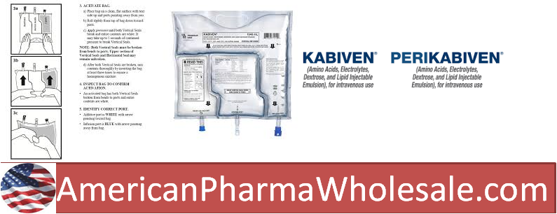Rx Item-Perikabiven 4X1920 ML Bag by Fresenius Kabi Pharma USA 