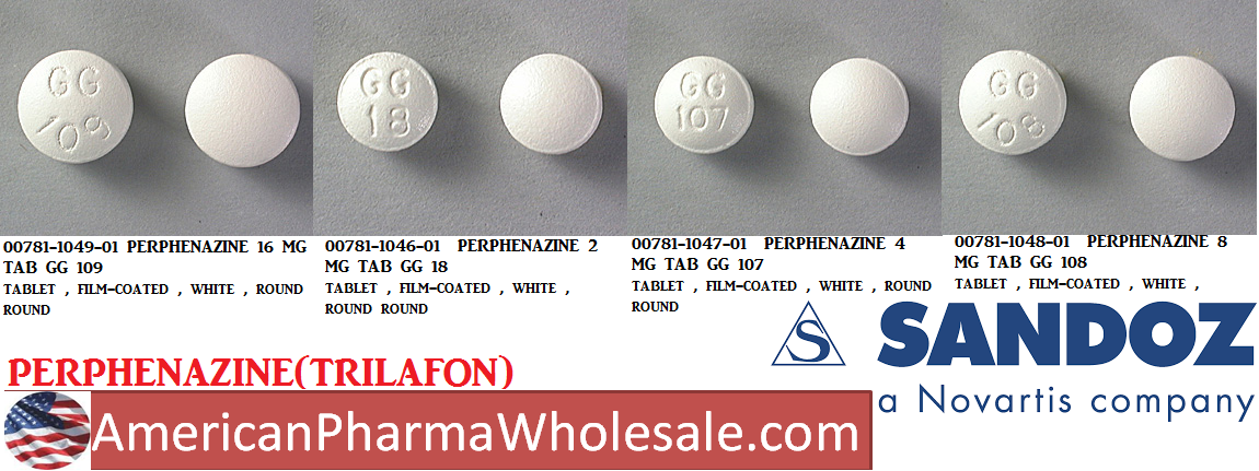 Rx Item-Perphenazine 4MG 100 Tab by American Health Packaging USA 