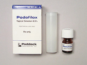 Rx Item-Podofilox 0.5% 3.5 ML sol by Perrigo Pharma USA 