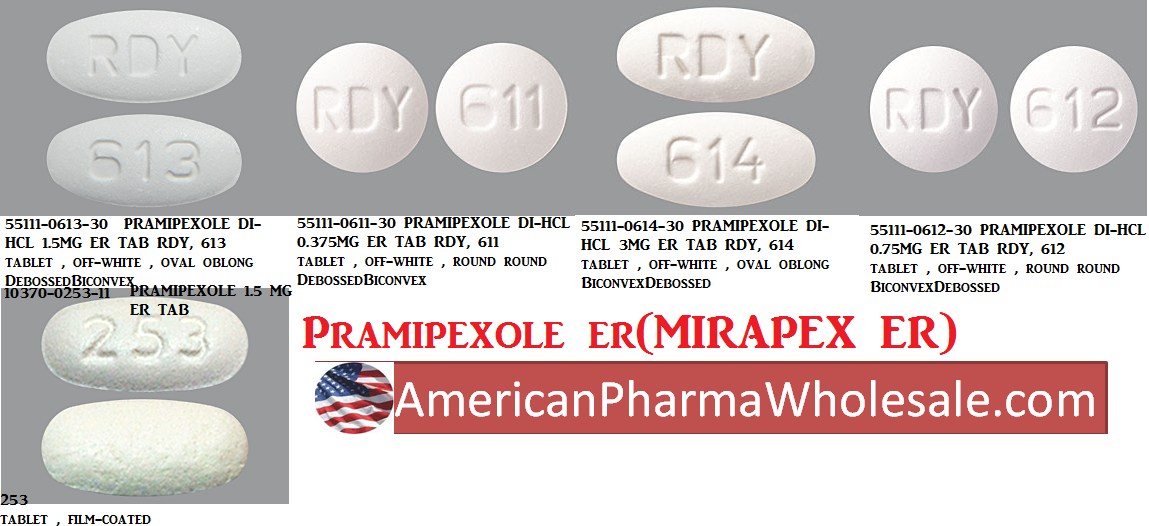 Rx Item-Pramipexole 1.5MG ER 30 Tab by Par Pharma USA 