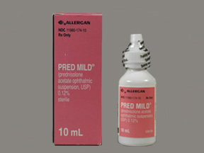 Rx Item-Pred Mild 0.12% 10 ML Suspension by Allergan Pharma USA 