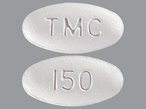 Rx Item-Prezista Ds 150MG 240 Tab by J-O-M Pharma USA Services 