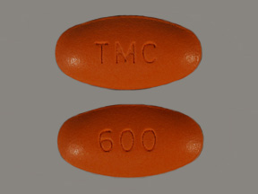 Rx Item-Prezista 600MG 60 Tab by J-O-M Pharma USA Services 